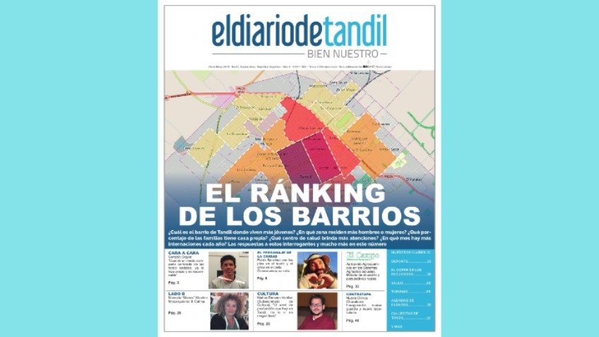 "El ranking de los barrios", la tapa de nuestra Edición Papel